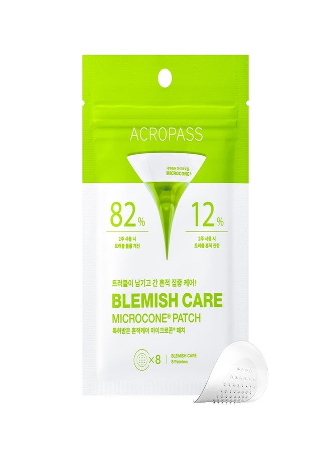 Acropass Microcone Pimple Patch Blemish Care - Post-Blemish, Redness, Dark Spot, Niacinamide, Dermatologist Tested, Non-Irritating, Cruelty Free (8 Count) - Image 1